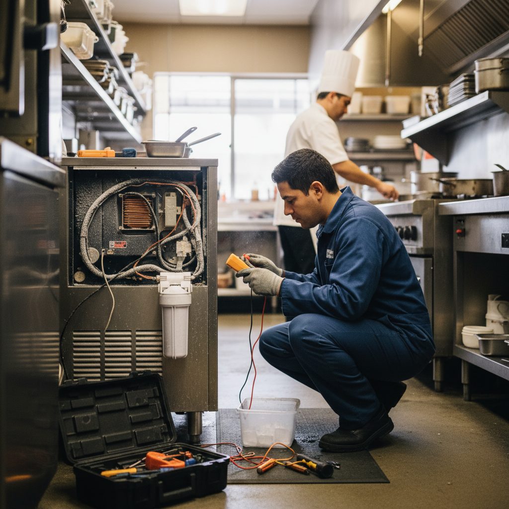 Ice Maker Repair performed by a St. Pete Appliance Repair Pros technician in St. Petersburg, FL